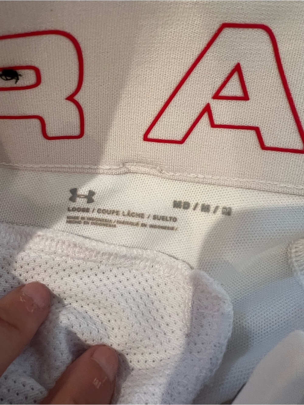 Under Amour White with Red Striped Baseball Pants | Set of 2 | Preowned | Size - Picture 14 of 14